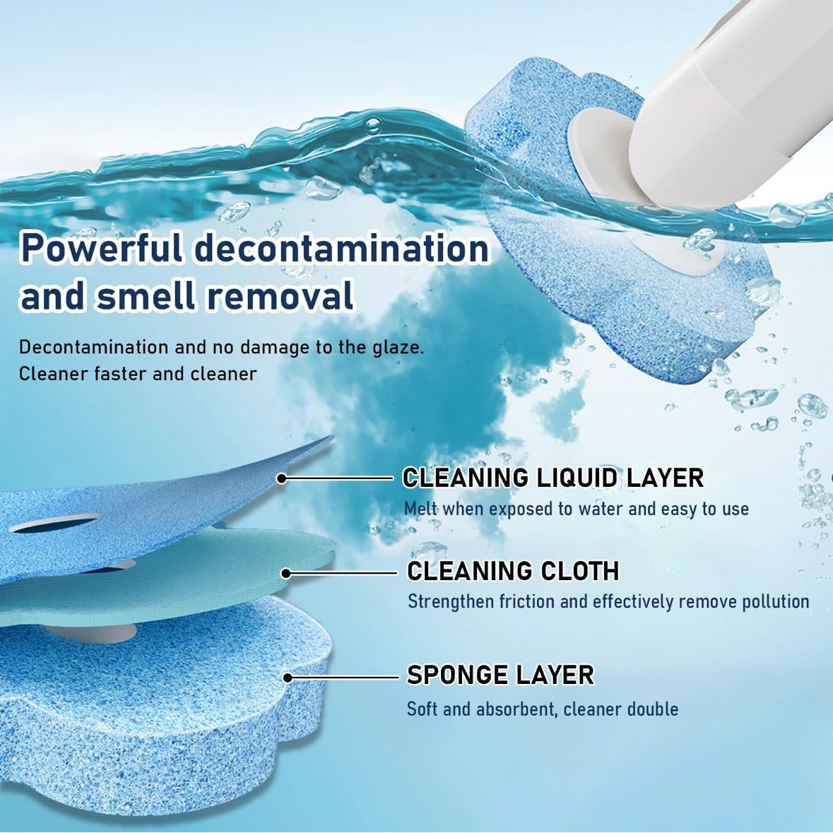ScrubX - Easy Clean Toilet Brush Kit