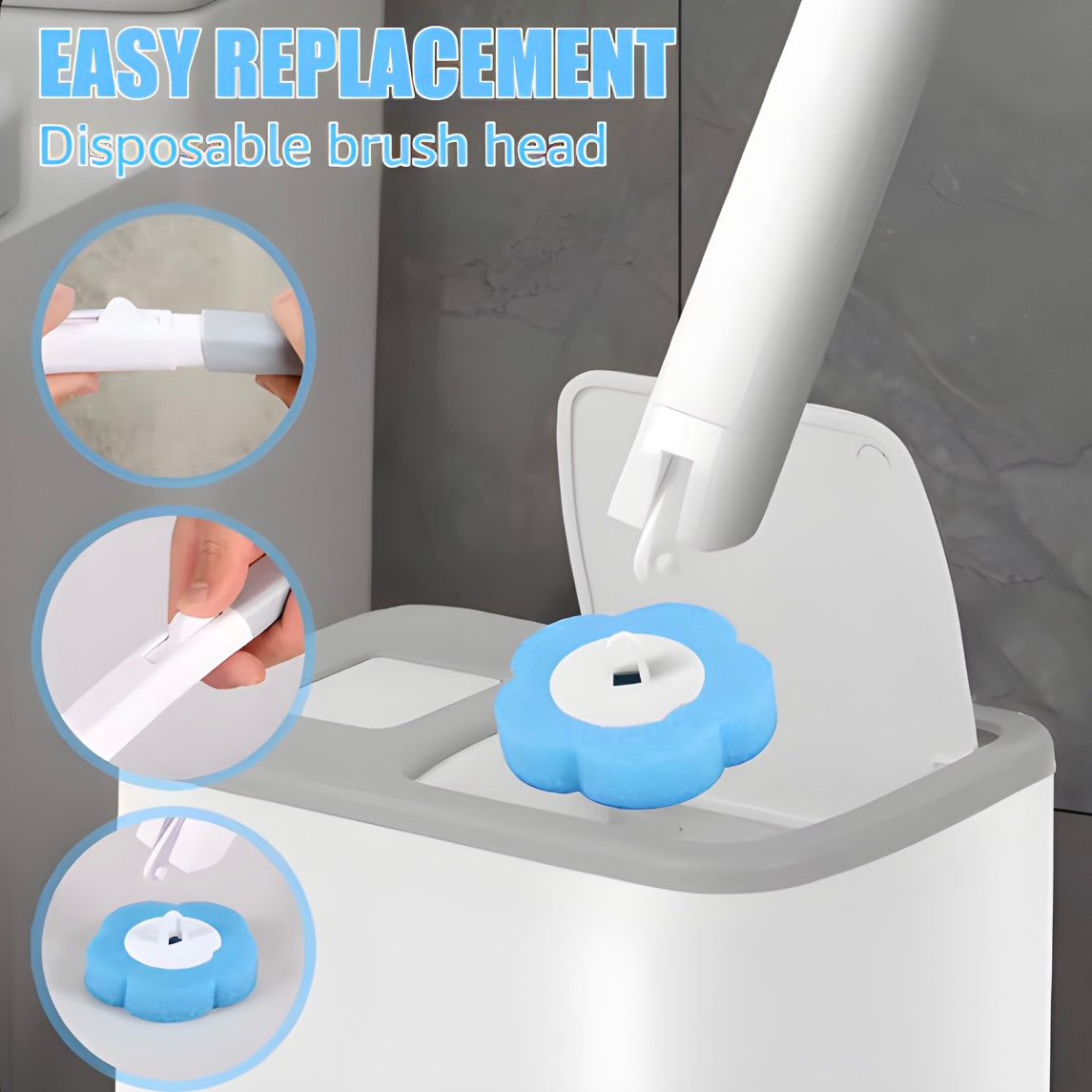 ScrubX - Easy Clean Toilet Brush Kit